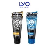 e686 - Sữa rửa mặt Oxy làm sạch sâu có hạt Deep Wash, Perfect Wash Sạch Sâu Kiểm Soát Nhờn 100g LYO
