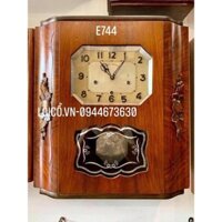 E744- Đồng hồ MAP 8 gông số nổi thùng bè kính tráng thuỷ đẹp