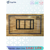 E97 - E95 Khung treo tivi [60-110inch] Giá treo tivi phẳng sát tường loại lớn. Tải trọng 118kg - Hàng Chính Hãng