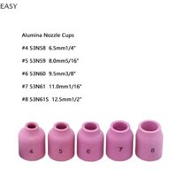 Ea 46 Chiếc TIG Ống Kính Khí Collet Thân Các Loại Kích Thước Bộ Cho TIG Hàn Torch SR WP9 20 25 TIG Hàn Đèn Pin Dụng Cụ VN