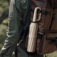 Ea Ô gấp ngược hoàn toàn tự động có sọc phản quang chống gió Ô UV dành cho nam và nữ Tay cầm Carabiner Du lịch VN