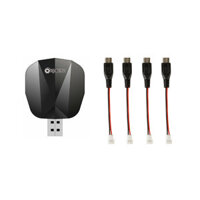 Eachine E520 E520S RC Drone Quadcopter Spare Parts 4-IN-1 USB Charger Charging Box with 4Pcs Android Adapter Cable