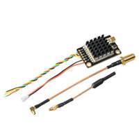 Eachine TX805S 5.8GHz 40CH 25/500/1000/1600mW AV FPV Transmitter VTX LED Display With Mic Heatsink Support OSD/Pitmode/S