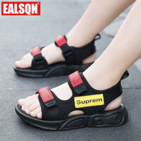 Ealsqn Trẻ Em Thoáng Khí Thể Thao Mùa Hè Dép Cho Bé Trai Giày Đi Biển Thoải Mái Đế Mềm Học Sinh Thoải Mái Đi Bộ Đến Trường