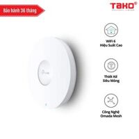 EAP653 Access Point Gắn Trần Wi-Fi 6 Băng Tần Kép AX3000
