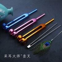 Ear Picking Tuning Fork Ear Picking Vibrator Dụng cụ chuyên nghiệp Giảng dạy tiêu chuẩn y tế 128HZ Rung tần số cao Cũ Tay Scre