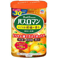 Earth Bathroman citrus scent 600g [Bath salts] Direct from Japan