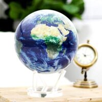 Earth with Clouds MOVA Globe - Mô hình Quả địa cầu tự xoay