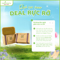 [EARTHMAMA] Xà Bông Tắm & Tẩy Tế Bào Chết Body Chiết Xuất Nghệ Hữu Cơ Tanamera 125g