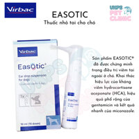 Easotic - Thuốc nhỏ tai trị viêm tai, nấm tai dành cho chó (dexoryl mẫu mới)