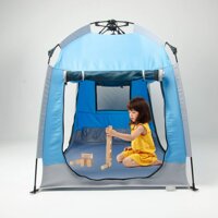 Easy Set Up Kids Playhouse with Nice LED Light Strip and 3 Large Opens,Portable Children Play Tent & Privacy Room for Indoor & Outdoor Games with C...