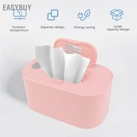 Easybuy Máy làm ấm khăn lau ướt Hộp đựng Nguồn điện USB Nhiệt độ không đổi Công suất lớn có màn hình sưởi cho trẻ sơ sinh