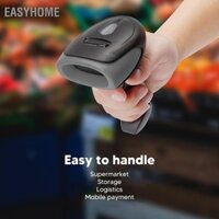 EasyHome Máy quét mã QR 1D Phản hồi nhanh Đầu đọc vạch cầm tay miễn phí để giao hàng hậu cần