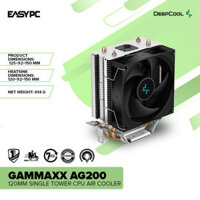 Easypc | Máy làm mát không khí CPU Deepcool Gammaxx AG200| Tháp đơn