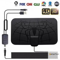 Eatopyour HDTV Ăng Ten 1500 Miles Ăng Ten Kỹ Thuật Số Trong Nhà Trên Không DVB-T2 Kênh Địa Phương 4K Mới