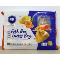EB (gói 150g) TÚI TIỀN MAY MẮN TRỨNG CÁ Fish Roc Lucky Bag (HALAL) (bql)