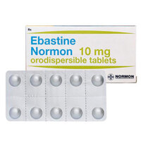 Ebastine Normon 10mg điều trị viêm mũi dị ứng, nổi mề đay vô căn