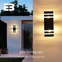 Ebuybest Đèn Led Dán Tường Ngoài Trời E27/e26 Đèn Ngoài Chống Nước Ac90-260v Cho Hiên Nhà Chiếu Sáng Mặt Đường Phố Phong Cách Hiện Đại Ip65