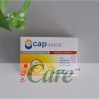 ECAP VIÊN UỐNG VITAMIN E CÔNG NGHỆ NHẬT BẢN HỘP 30 VIÊN