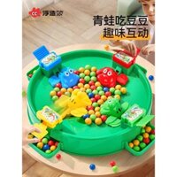 Ếch Ăn Đậu, đồ chơi trẻ em, trò chơi giải đố trên bàn dành cho bé trai từ 3 đến 6 tuổi, trận chiến đôi nữ tương tác giữa cha mẹ và con