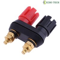 Echo Tech ♬    Banana Plug Binding Post Terminal Connector for Speaker Amplifier（New Store/High Quality/Low Price)