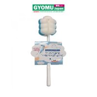 ECHO_Cây cọ rửa chai lọ bằng mút xốp màu xanh trắng 26.5cm