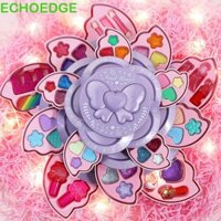 Echoedge Bộ Dụng Cụ Trang Điểm Trẻ Em Có Thể Gập Lại Hoa Quà Tặng Sinh Nhật Phấn Mắt Sơn Móng Tay Son Môi Bộ Dụng Cụ Mỹ Phẩm