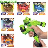 Echoedge Goo Jit Zu Games Bóp, Động Vật Cao Su Người Cá Sấu Siêu Anh Hùng Đồ Chơi Co Giãn, Nhân Vật Hành Động Siêu Co Giãn Dragon Wolf Gorilla Quà Tặng Cho Trẻ Em