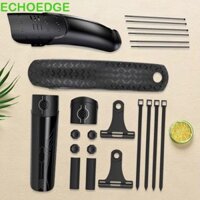 Echoedge Xe Đạp Vỏ Cứng Chắn Bùn, PVC Có Thể Điều Chỉnh Xe Đạp Phía Trước Phía Sau Chắn Bùn, Xe Đạp Đường Bộ Bánh Trước / Sau Nhựa Nhẹ MTB Bicyele Fender Phụ Kiện Xe Đạp