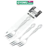 ECHO_Set 3 dĩa inox ăn trái cây Melly 12cm