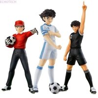 Echotech Captain Tsubasa Hình, Đồ chơi mô hình Ozora Mô hình Hyuuga Kojirou, Đồ trang trí ô tô Tượng trang trí 18cm Wakabayashi Genzou Hình người hâm mộ Quà tặng