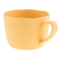 Eco Friendly  Stackable Mug   Milk - Yellow Mug