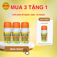 ECO SHOCK CHAI 250ml/200 lít nước-GIẢI ĐỘ.C PACLO, THUỐ.C BVTV, PHÈN, KIM LOẠI NẶNG; PHỤC HỒI CÂY SUY TĂNG SỨC ĐỀ KHÁNG