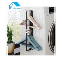 Ecohome Kệ treo móc quần áo, treo khăn, kệ treo đa năng thu gọn dán tường