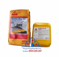 Ecomix Seal 107 Vữa chống thấm gốc xi măng polyme cải tiến, 2 thành phần