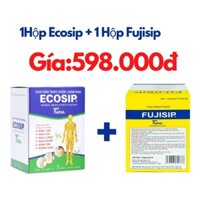 Ecosip Cao Dán Thảo Dược Giảm Đau -Combo (1 Hộp Ecoship Tatra + 1 Hộp Fujisip Tatra)