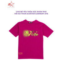 ECOSTAR, t-shirt garment dye , cổ tròn, Yellow,TB-007-M1-I0002