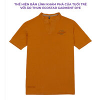 ECOSTAR, t-shirt garment dye , cổ trụ, Orange,TM-012-M2-I0002