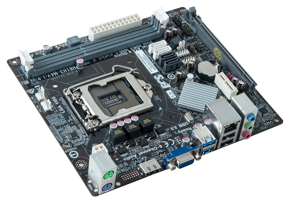 Bo mạch chủ - Mainboard ECS 865PE-A - Socket 478, Intel 865PE/ICH5, 4 x DIMM, Max 4GB, DDR