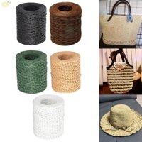 Ed Lafite Sợi Móc Giấy Raffia Tự Nhiên Raffia Sợi Rơm M Cuộn