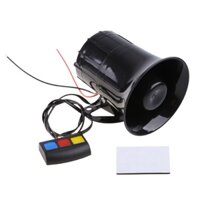 Edb * 3 tông màu Xe tải còi báo động Âm thanh khẩn cấp Hệ thống loa còi điện Khuếch đại Megaphone Cứu hỏa Xe cứu thương Hooter Giao thông