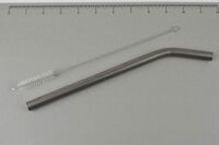 EDC - Titanium Bend Straw (Ống hút Titan Cong - T1 12*255*1mm)