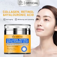 Edenlysia COLLAGEN, RETINOL & HYALOURONIC ACID ALL-IN-ONE ẨM KEM DƯỠNG, SkinPlumping, DewySkin, SootheAndMoisturize, HealthySkinJourney, CushionedComplexion