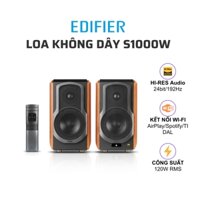 EDIFIER S1000W – Loa bookshelf 2.0 kết nối Wi-Fi Bluetooth