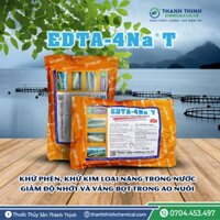 EDTA-4Na®T bao 1kg - Siêu Khử Phèn, Khử Kim Loại Nặng, Giảm Độ Nhớt Và Váng Bọt Trong Ao Nuôi - Thuốc thủy sản Thành