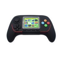EDTO Handheld Game Controller Portable 16-bit Handheld Rocker Gamepad 2.5-inch Display Multi-Function Game Console 100 Puzzle Games (Black)
