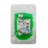 EDUGAMES Chơi Mà Học - Hạt Màu Kỳ Thú - Màu Xanh Lá 1 (50g)