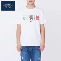Edwin Preppy Style In Áo thun ngắn tay mềm cao cấp nam và nữ Áo sơ mi quá khổ