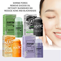 Eelhoe Solid Mask Stick Giảm mụn đầu đen Lỗ chân lông sâu Mặt nạ đất sét làm sạch Kiểm soát dầu Mụn Mặt nạ dưỡng ẩm Stick / Clean Smear Mask Stick
