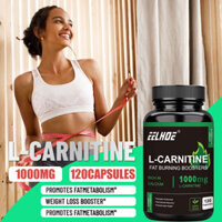 EELHOE Super L-Carnitine 1000 mg, Plus Canxi, Đốt cháy mỡ, Tăng cường trao đổi chất, Thúc đẩy tăng trưởng cơ bắp